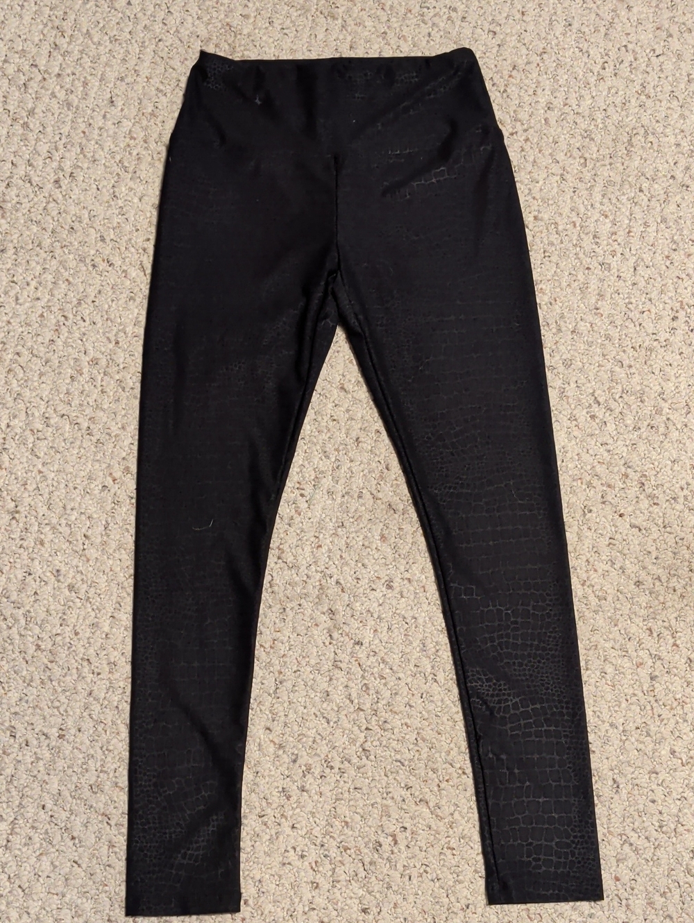 Wild Fable Black Textured Juniors Leggings